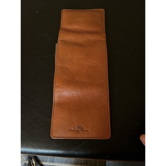 Tommy Bahama Wallet Mens Leather Tri Fold Key Strap Holder and Mirror - Unique - Picture 6 of 7